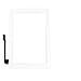 Fixcracked Touch Screen Replacement Parts Digitizer Glass Assembly for ipad 3 + Professional Tool Kit (White)