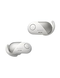 Sony SP700N   Auriculares deportivos inalámbricos con cancelación de ruido WF SP700N W (reacondicionados certificados), color negro