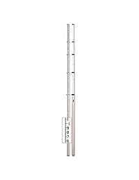 CST Berger 06 816 5 Secciones, pulgadas 10ths 16 foot aluminio Telescoping Rod
