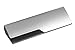 Aluminum Eyeglass Case for Small to Medium Frames in Black/Silver