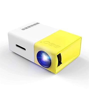 Sanjith LCD LED Pocket Projector 800:1 Support 1080P Portable Office Home Cinema
