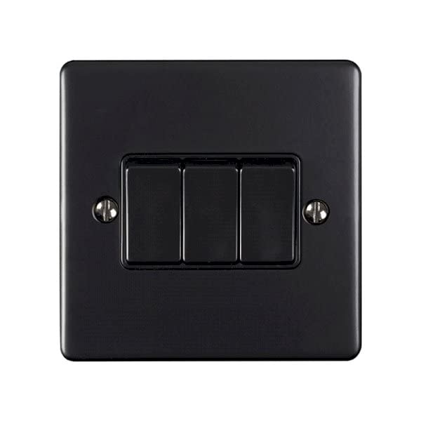 3 Gang 10 Amp 2 Way Switch — image 1