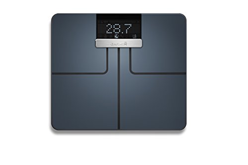Garmin Index Smart Scale, Wi-Fi Digital Scale, Recognizes Up to 16 Users, Up to 9 Months of Battery Life, Black