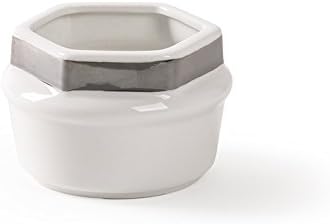 Diesel with Seletti Machine Collection Silver Edge - Cup - Decor 3 White / Silver