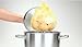 Fusionbrands FoodPod Silicone Food Boiling Bag, Steamer, and Strainer Basket for Eggs, Vegetables, & Seafood, Yellow