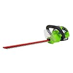 GreenWorks 22172 20V 20-Inch Cordless Hedge Trimmer, 2Ah Battery and Charger Included