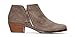 Vionic Women's Joy Serena Ankle Boot - Ladies Everyday Boots with Concealed Orthotic Arch Support Greige 8.5M US
