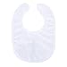 Infant Baby Boys' Girls' Christening Baptism Embroidered Cross Bib and Socks for Outfits