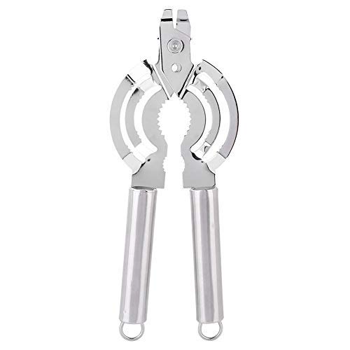 Bottle Opener, Fdit Professional Stainless Steel Manual Can Opener Heavy Duty Stainless Steel Flat Bottle Opener Solid and Beer Openers