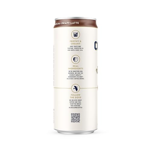 LA COLOMBE MOCHA DRAFT LATTE, 11 FL. OZ., SINGLE CAN
