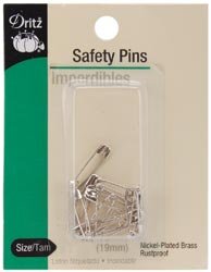 Safety Pins-Size 2 10/Pkg