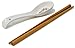 Ramen Soup Bowl Set of 1 - Chopsticks, Hooked Spoon, White with Japanese Plum (Ume) Flowers, by Umami Tableware - Great as Gift, Holds About 2 Cups of Noodles and Broth
