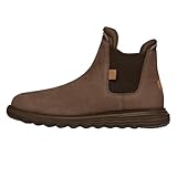Hey Dude Branson Craft Leather Boot Brown 8 M