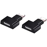 YAKAR Extender Dock 2 Packs for Lifeproof Otterbox Case and Otterbox,Male to Female Extension Charger,Mobile Phone or Tablet