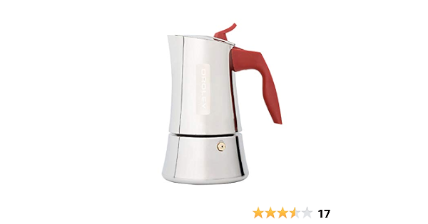 Amazon.com: Oroley - Cafetera (acero inoxidable, 10 tazas) : Hogar y Cocina