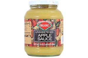 TJ'S Trader Joe's Organic Unsweetened Applesauce 24 oz (Pack of 2)