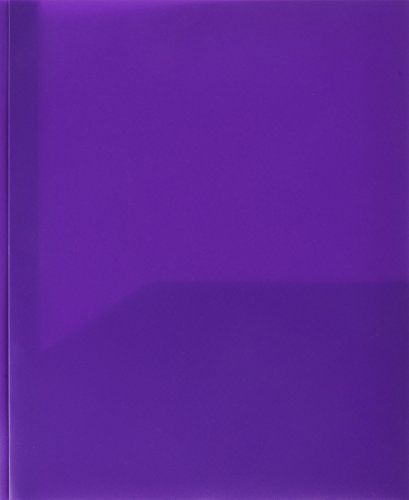 Filexec Products Prong, 2 Pocket, Pack of 5 Fastener Folder, Purple (50498-67734)