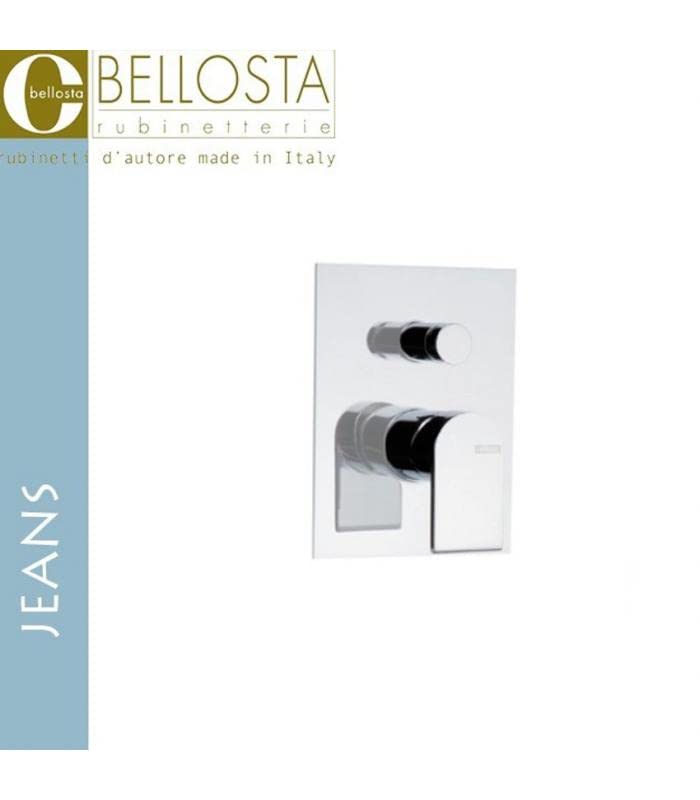 Bellosta 01-4800/Q/E External Parts Bathtub/Shower Mixer, Chrome