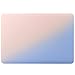 iDOO Matte Rubber Coated Plastic Hard Case for MacBook Air 11 inch Model A1465 and A1370 - Rose Quartz & Serenity Blue
