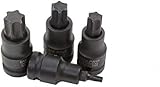 Bergen US PRO 10pc 1/2 in Impact Torx Bit Socket Set T20-T70 2087 view 3