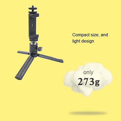 STARTRC Mini Tripod for Selfie Stick Monopod Stabilizer,Handheld Folding Cellphone Aluminum Tripod Mount Stand for Insta360 ONE X/EVO Camera Accessories - Thumbnail 4
