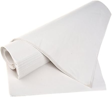 UBOOMS 60 Sheets Xuan Paper Chinese Calligraphy Brush Ink Writing Paper Rice Paper Sumi Paper for Chinese Calligraphy Brush Writing,14.4"x9.8"