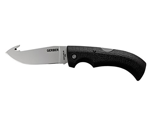 Gerber Gator Folding Knife, Fine Edge, Gut Hook [06932] (Best Knife With Gut Hook)