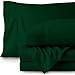 Bare Home Queen Sheet Set - Luxury 1800 Ultra-Soft Microfiber Bed Sheets - Double Brushed - Deep Pockets - Easy Fit - 4 Piece Set - Bedding Sheets & Pillowcases (Queen, Forest Green)