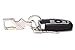 Teenitor 2 PCS Unique Car Shape Heavy Duty KeyChain Key Ring For Men/Boys, Best Birthday Christmas Gift for Him