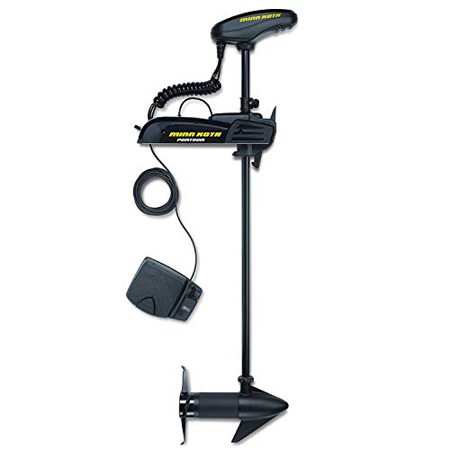 Minn Kota 1358745 Pontoon Powerdrive 54_BT Trolling Motor with Bluetooth (54-lb Thrust, 48" Shaft)