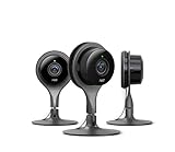 Google, NC1104US, Nest Cam Indoor, Security Camera, Black, 3