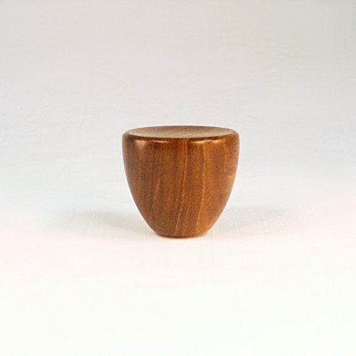 Lamp Finial, Teak, Cup Pattern 3