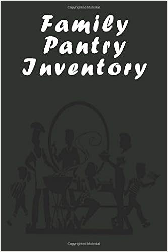 Family Pantry Inventory Family Pantry Inventory List Family