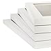 Craig Frames 23247812 8 x 10 Inch Picture Frame, White, Set of 4 (232478120810L-4)