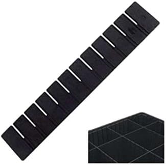 Non-ESD Short Divider for TB93080NAS Tote Boxes, Natural Grey, 15-1/8 x 7-1/2"
