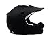 SmartDealsNow DOT Youth & Kids Helmet for Dirtbike ATV Motocross MX Offroad Motorcyle Street bike Flat Matte Black Helmet (Large, Matte Black)