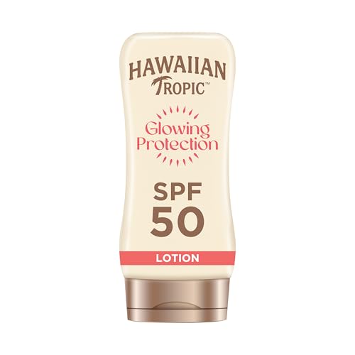 Glowing Protection Ultra Radiance - Loción Solar Protectora SPF 50, Protege la Piel, Fragancia de Frutas Tropicales, Crema 170 ml (Individual)