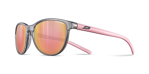 Julbo Sunglasses - IDOL - Teens - Shiny Translucent Grey/Matte Pastel Pink - Category 3