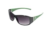 NCAA Notre Dame University Fighting Irish Women's Sunglasses (green temple, mascot)
