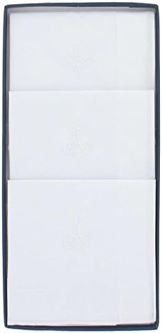 Pack of 3 initial handkerchiefs for men - Mens Handkercheifs - initial hankies - Choose Your Letter