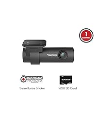 Blackvue DR750S 1CH WiFi 1080P Full HD Grabador DVR para coche Tarjeta de 16GB SD   Bono Gratis: Incluye Calcomanía de Vigilancia BlackboxMyCar