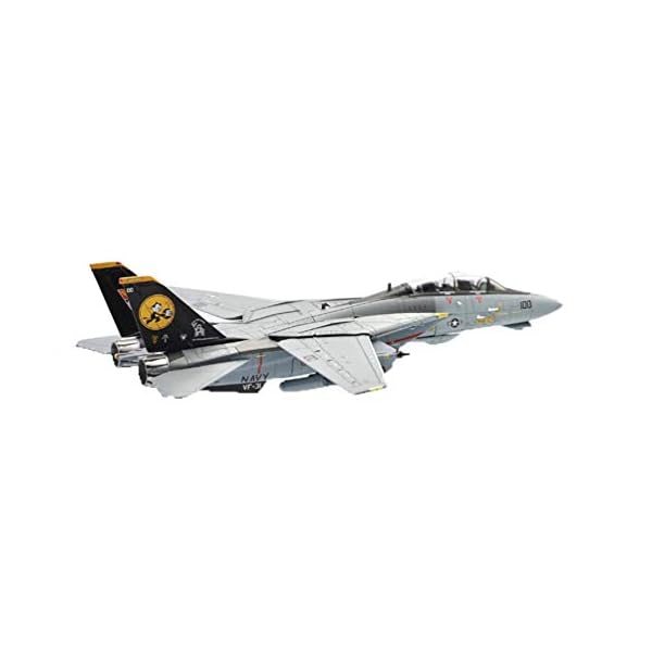 1yess 1:72 Militär F-14D Tomcat Kämpfer VF-31-Bombe Cat-Geschwader-Legierung Modell, Erwachsene Geschenk und… – Bild 4
