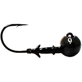Dobyns Rods Football Head 1 OZ/GAMAKATSU Hook 4/0 / 3 Pack/Brown