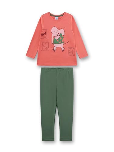 Sanetta 233590 Set di Pigiama, Colore: Rosa, 92 Bambine e Ragazze
