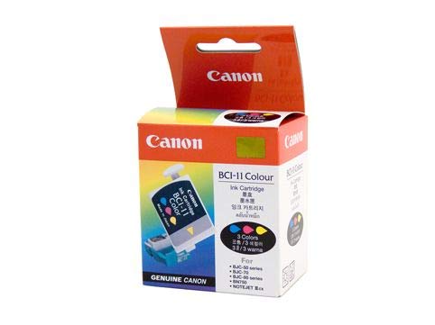 Canon CANON 0958A003 (BCI-11) COLOR INK CARTRIDGE (3 PACK)