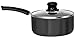 Utopia Kitchen 3 Quart Premium Aluminum Alloy Saucepan with Lid - 8 Inches - Riveted Handle - Multipurpose Use for Home Kitchen or Restaurant