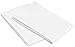 The Great American Store - 2PC White Solid Pillow Cases Queen Size ( 20 x 30 Inches, White) 100% Cotton Sateen for Maximum Softness and Easy Care, Elegant Double-Stitched Tailoring