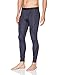 TSLA TM-MUP19-CHC_Large Men's Compression Pants Baselayer Cool Dry Sports Tights Leggings MUP19