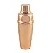 Copper Cocktail Shaker Set Includes Built-In Copper Strainer - Best Vintage Cocktail Shaker Bartending Tool - Capacity Up to 20 oz By Alchemade