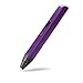 Titanium Micro RP600A Intelligent 3D Pen, USB 3D Printing Pen Compatible with PLA / ABS Filament + 3 Free 1.75mm Filament Refills (Purple)